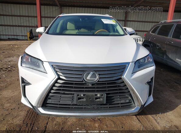 2T2BZMCAXKC181591 2019 LEXUS RX 350 Белый Вид щитка приборов
