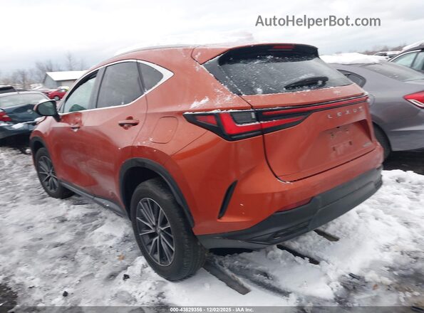 2T2GDCAZ8PC003435 2023 LEXUS NX 250 Orange Rear left