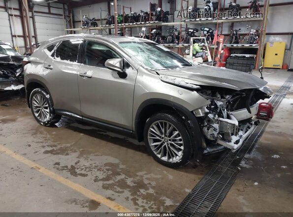 2T2GGCEZ0PC017136 2023 LEXUS NX 350 Gray Przód prawy