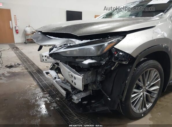 2T2GGCEZ0PC017136 2023 LEXUS NX 350 Gray Widok z przodu