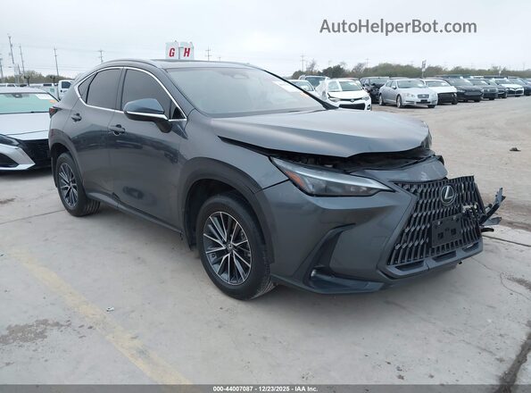 2T2GGCEZ1NC009902 2022 LEXUS NX 350 Gray Delantero derecho