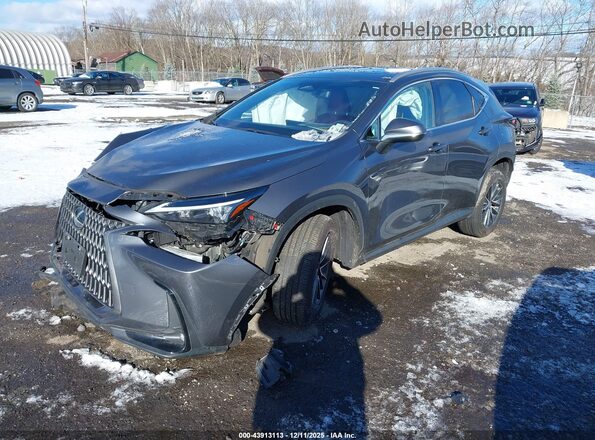 2T2GGCEZ1RC043389 2024 LEXUS NX 350 Gray Առջևի ձախ երեք քառորդ տեսարան