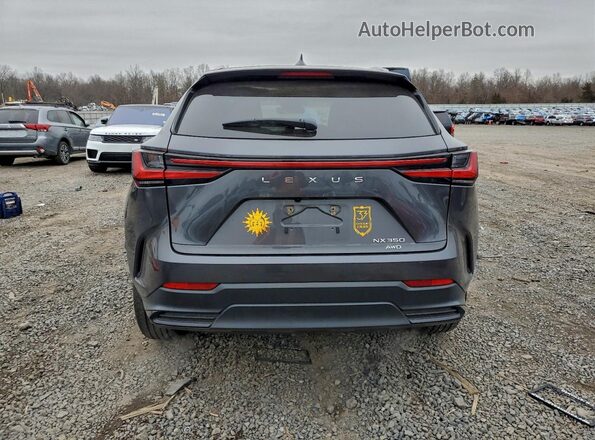 2T2GGCEZ9NC009243 2022 LEXUS NX Gray Widok z tyłu