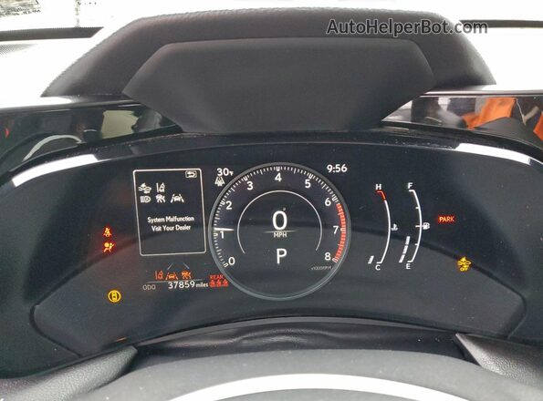 2T2GGCEZ9NC009243 2022 LEXUS NX Gray Widok zestawu wskaźników