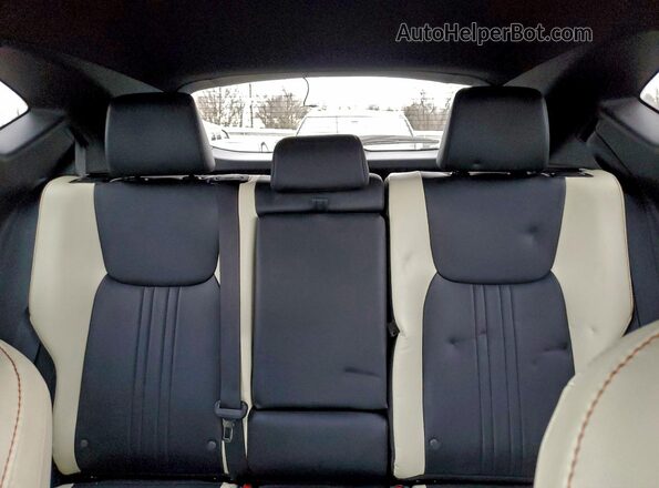 2T2GGCEZ9NC009243 2022 LEXUS NX Gray Widok tylnych siedzeń