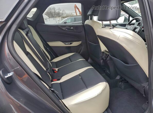 2T2GGCEZ9NC009243 2022 LEXUS NX Gray Widok wnętrza z tyłu