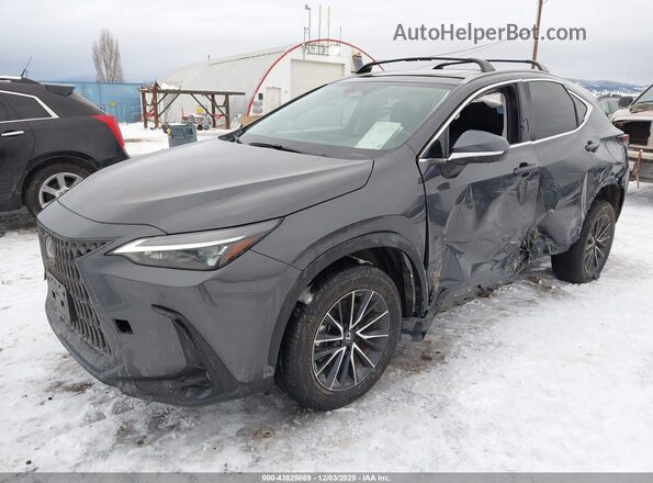 2T2GGCEZ9SC069583 2025 LEXUS NX 350 Gray Front left