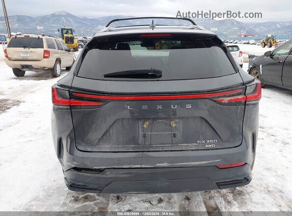 2T2GGCEZ9SC069583 2025 LEXUS NX 350 Gray 