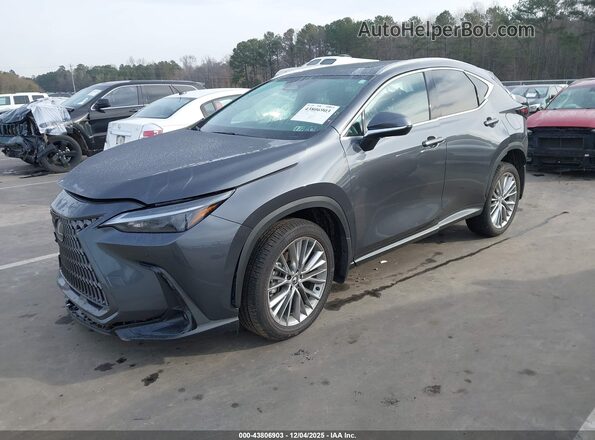 2T2GKCEZ2SC039596 2025 LEXUS NX 350H Серый Передняя левая четверть