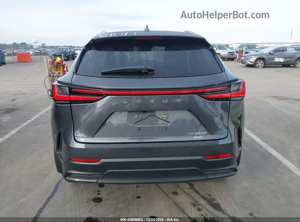2T2GKCEZ2SC039596 2025 LEXUS NX 350H Серый 