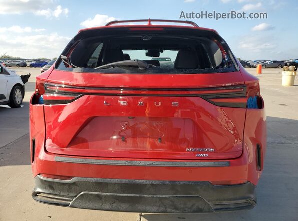 2T2GKCEZ9RC029237 2024 LEXUS NX Red Հետևի տեսք
