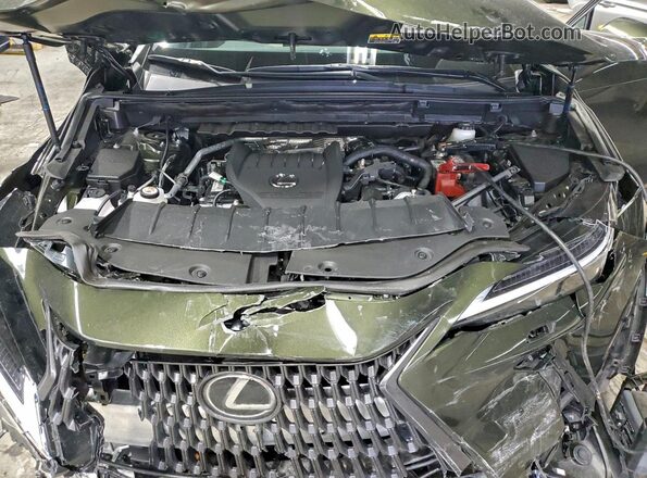 2T2HGCEZ3SC090840 2025 LEXUS NX Green Engine compartment view