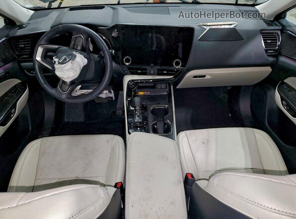 2T2HGCEZ3SC090840 2025 LEXUS NX Green Dashboard view