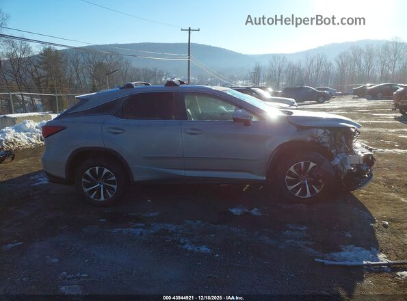 2T2HGMDA0LC043414 2020 LEXUS RX 450H Silver Widok wnętrza z tyłu