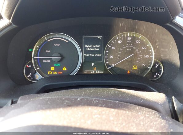 2T2HGMDA0LC043414 2020 LEXUS RX 450H Silver Widok tylnych siedzeń