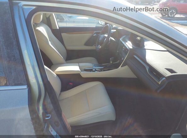 2T2HGMDA0LC043414 2020 LEXUS RX 450H Silver Widok wnętrza z przodu