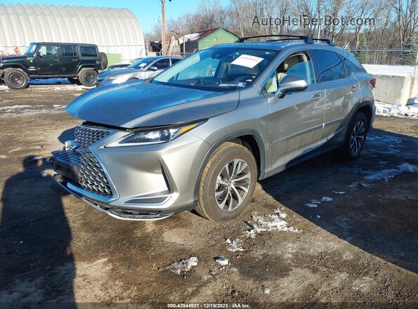 2T2HGMDA0LC043414 2020 LEXUS RX 450H Silver Przód lewy