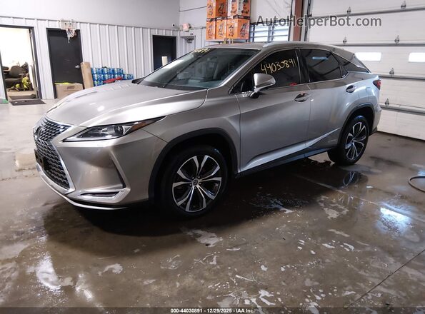 2T2HGMDA6LC055602 2020 LEXUS RX 450H Gray Vista tres cuartos delantera izquierda