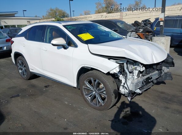 2T2HGMDA6NC080633 2022 LEXUS RX 450H Белый Передняя правая четверть
