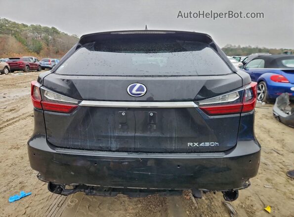 2T2HGMDAXLC044201 2020 LEXUS RX Black Widok z tyłu
