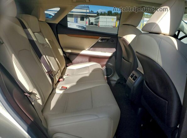 2T2HGMDAXLC051701 2020 LEXUS RX Tan Widok tylnych siedzeń
