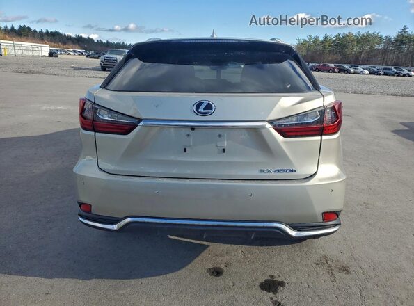 2T2HGMDAXLC051701 2020 LEXUS RX Tan Widok z tyłu