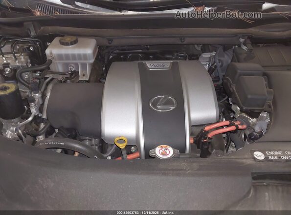 2T2HGMDAXMC061758 2021 LEXUS RX 450H Silver Հետևի տեսք