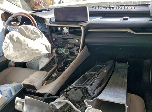 2T2HZMAA0MC196259 2021 LEXUS RX Gray Vista del salpicadero