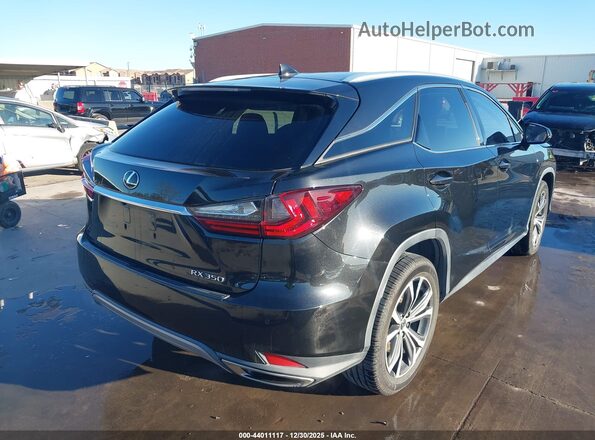 2T2HZMAA3LC168308 2020 LEXUS RX 350 Black Задня права чверть