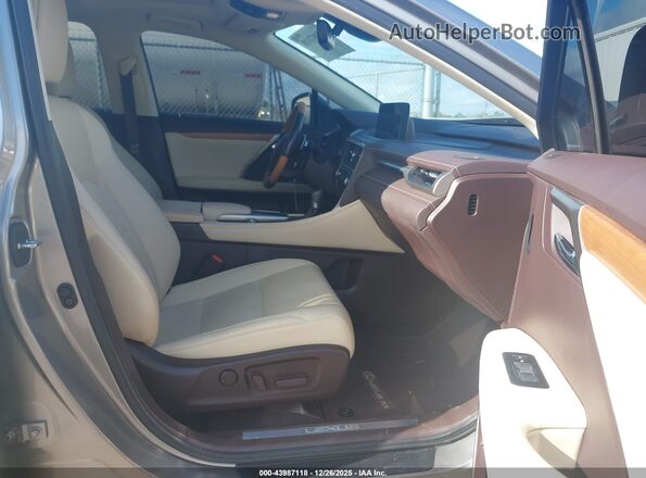 2T2HZMAA3LC170768 2020 LEXUS RX 350 Серебряный Вид салона спереди