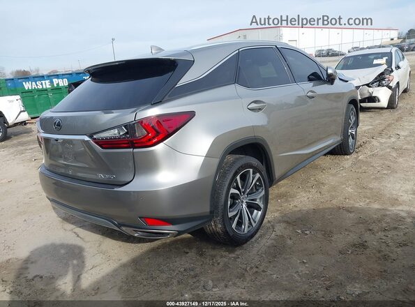 2T2HZMAA6MC186271 2021 LEXUS RX 350 Бежевый Задняя правая четверть