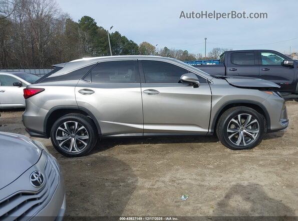 2T2HZMAA6MC186271 2021 LEXUS RX 350 Бежевый Вид задней части салона