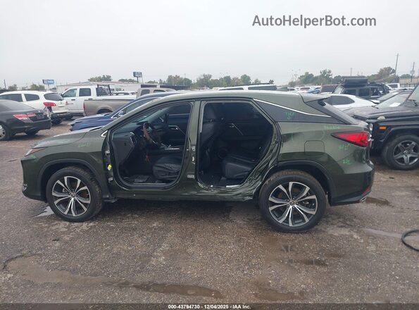 2T2HZMAAXNC244500 2022 LEXUS RX 350 Зеленый Панорамный вид салона 360°