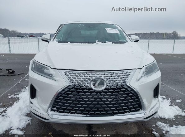 2T2HZMDA0LC212423 2020 LEXUS RX 350 White Widok wnętrza z tyłu