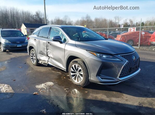 2T2HZMDA0MC267665 2021 LEXUS RX 350 Серебряный Передняя правая четверть