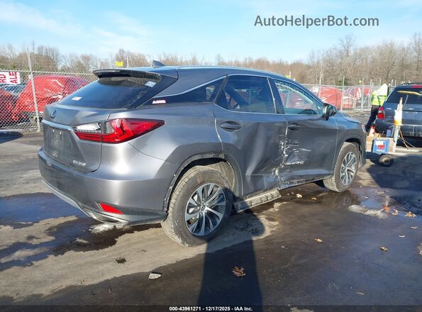 2T2HZMDA0MC267665 2021 LEXUS RX 350 Серебряный Задняя правая четверть