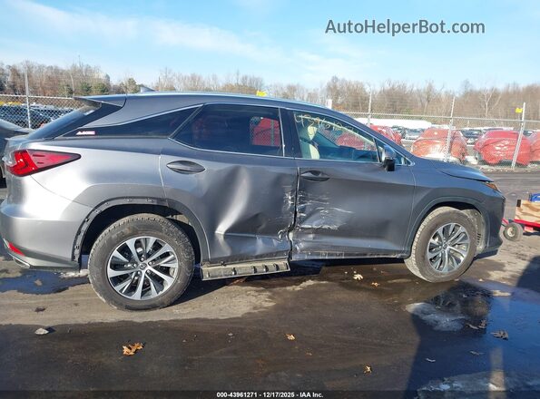 2T2HZMDA0MC267665 2021 LEXUS RX 350 Серебряный Вид задней части салона