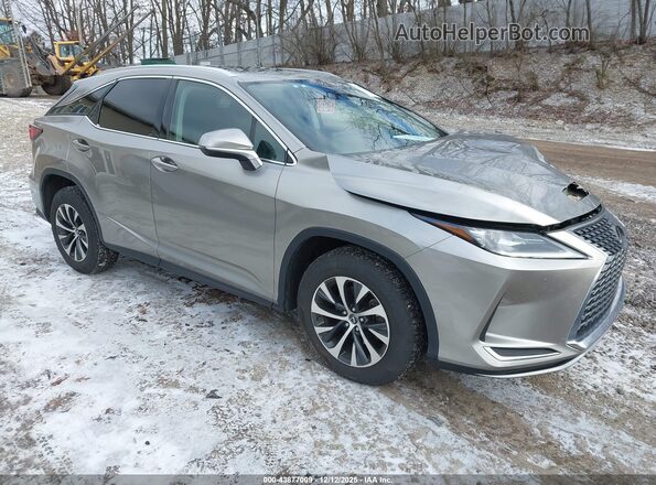 2T2HZMDA2MC285763 2021 LEXUS RX 350 Бежевый Передняя правая четверть