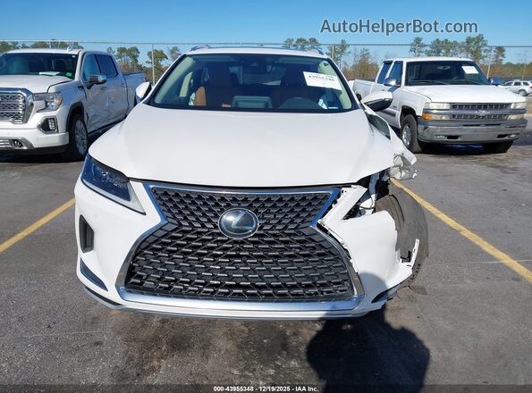 2T2HZMDA2MC292650 2021 LEXUS RX 350 White ხელსაწყოთა პანელის ხედი