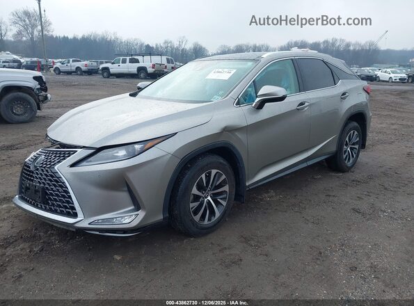 2T2HZMDA2NC368370 2022 LEXUS RX 350 Серый Передняя левая четверть