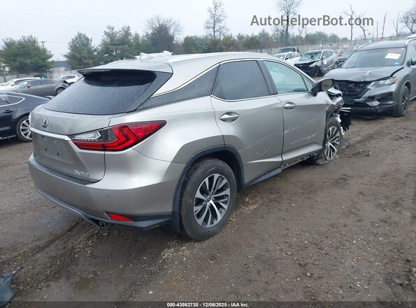 2T2HZMDA2NC368370 2022 LEXUS RX 350 Серый Задняя правая четверть