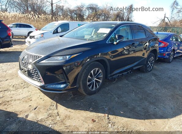 2T2HZMDA3NC322997 2022 LEXUS RX 350 Черный Передняя левая четверть