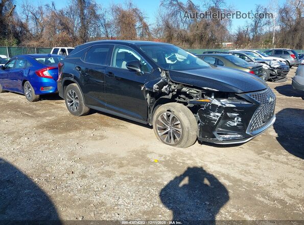 2T2HZMDA3NC322997 2022 LEXUS RX 350 Черный Передняя правая четверть