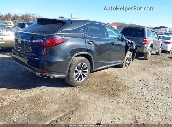 2T2HZMDA3NC322997 2022 LEXUS RX 350 Черный Задняя правая четверть