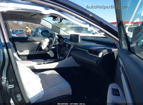 2T2HZMDA3NC322997 2022 LEXUS RX 350 Черный Вид салона спереди