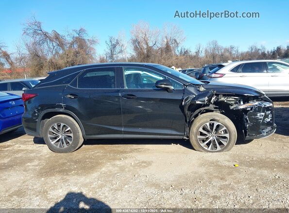 2T2HZMDA3NC322997 2022 LEXUS RX 350 Черный Вид задней части салона