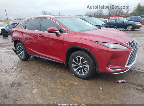 2T2HZMDA4LC255050 2020 LEXUS RX 350 Red Delantero derecho