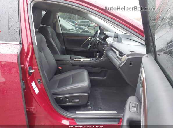 2T2HZMDA4LC255050 2020 LEXUS RX 350 Red Vista interior delantera