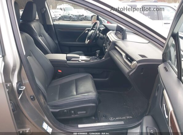2T2HZMDA7LC226626 2020 LEXUS RX 350 Серебряный Вид салона спереди