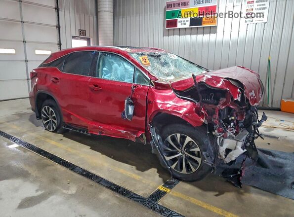 2T2HZMDA7MC304369 2021 LEXUS RX Бордовый Передняя правая четверть